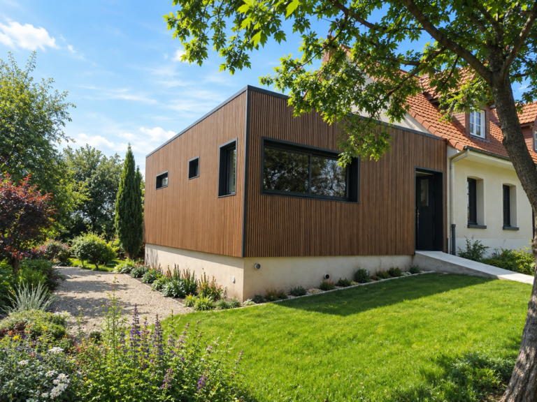 Extension d'habitation à croix